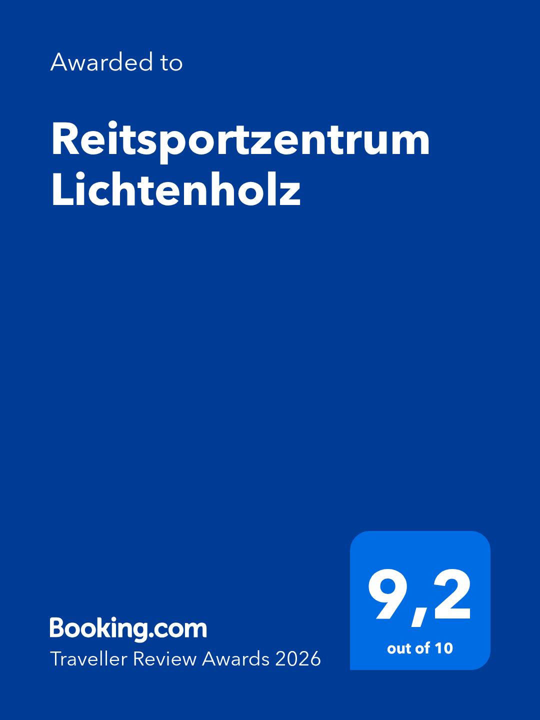 Reitsportzentrum Lichtenholz e. V. – Einblick in die Wohnung
